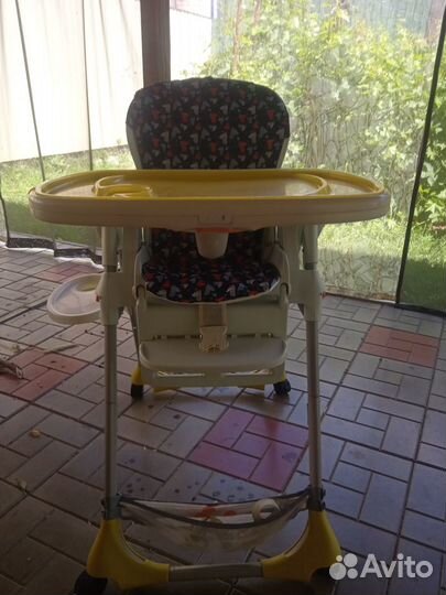 Стул для кормления chicco polly