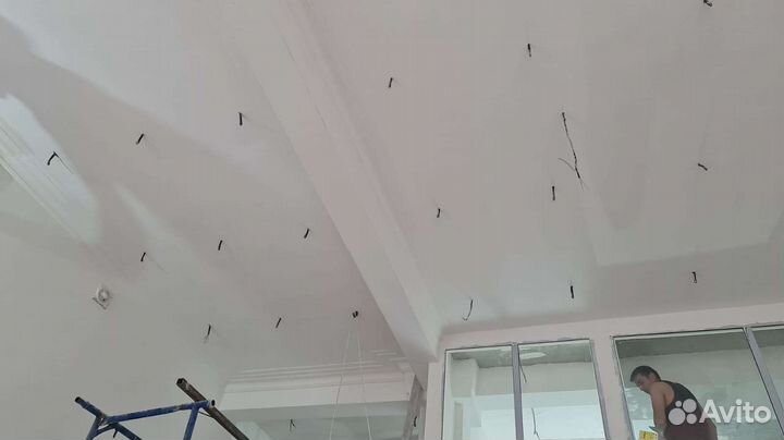 Электромонтаж чер. в квартире.Штробление,бурение