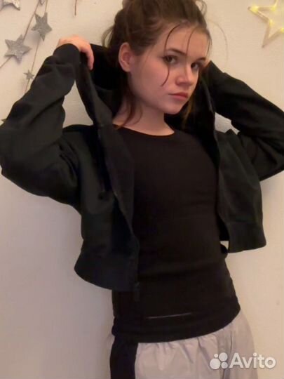 Зипка черная y2k