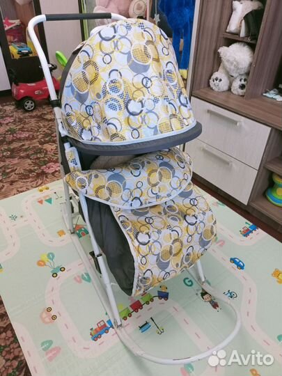 Коляска санки