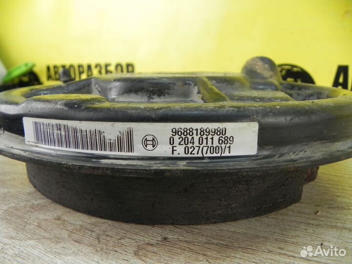 Citroen C-Elysee Щит опорный задний