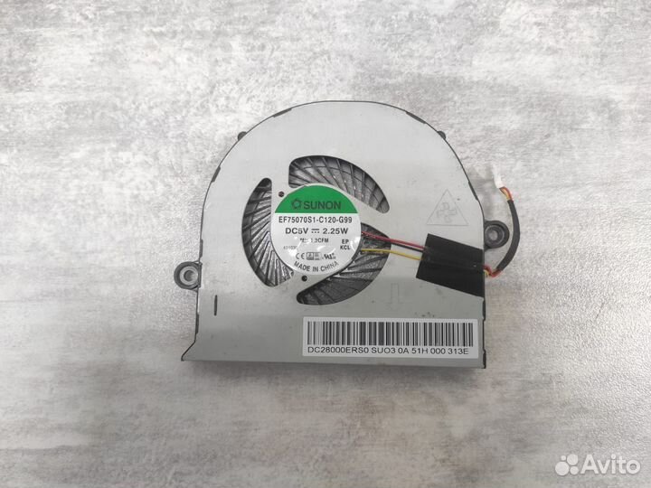 Вентилятор системы охлаждения Acer E5-551 бу