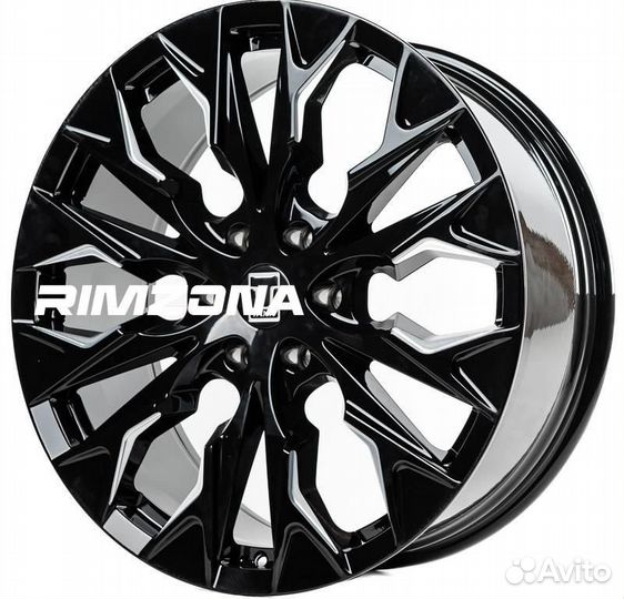 Кованные диски flame 6 R22 et30.0 6x139.7 Matte bl