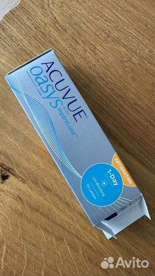 Контактные линзы acuvue 1 day -4.00 astigmatism