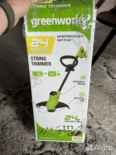 Триммер электрический садовый