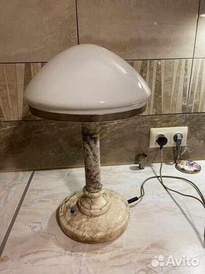 Настольная лампа и чернильница, СССР, сталинские