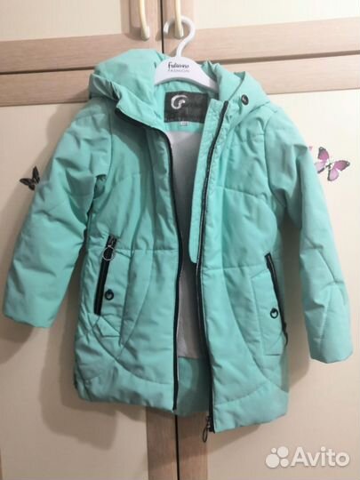 Куртка для девочки 116