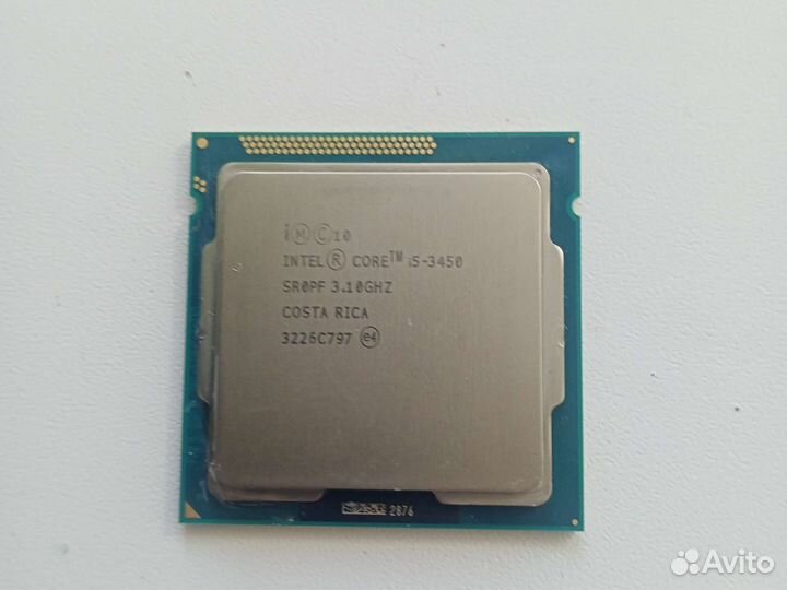 Процессор i5 3450