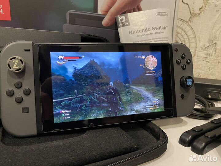 Nintendo switch прошитый Rev.1 256GB