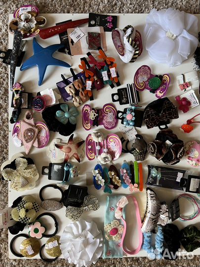 Новые резинки для волос. Заколки для волос