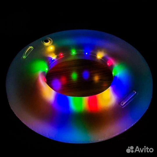 Надувной светящийся круг