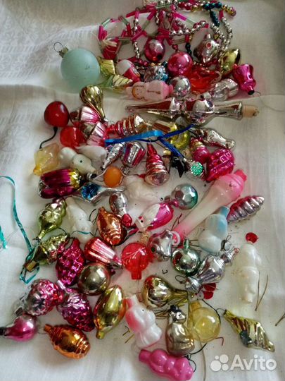 Елочные игрушки СССР малютка