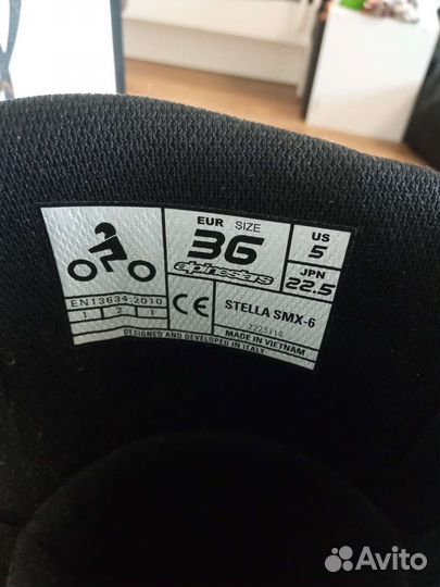 Мотоботы alpinestars Stella smx-6 36р