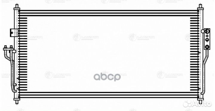 Радиатор кондиционера nissan almera Classic (05