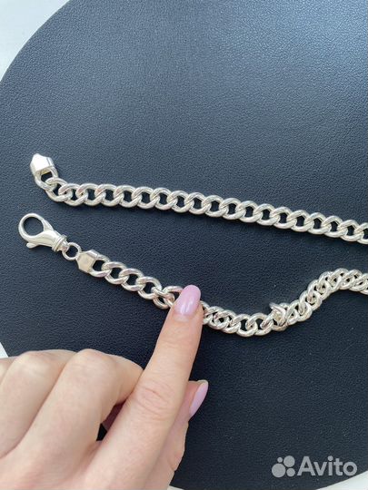 Серебряная цепь tous