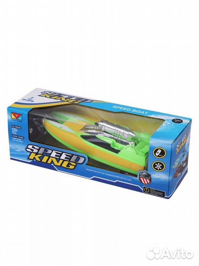 Катер на пульте управления Speed King 26х9х10 см 3