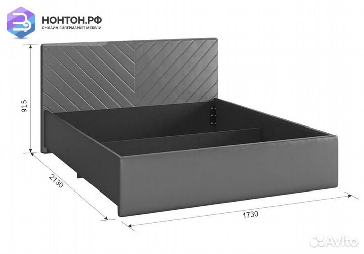 Кровать Сандра 2 1.6 крем