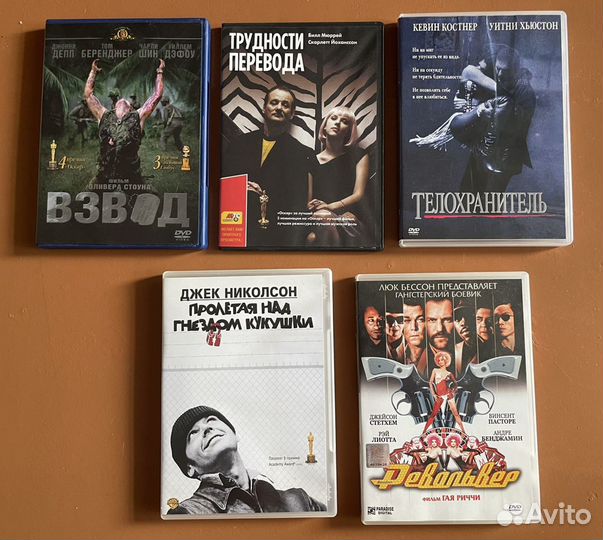 35 DVD с фильмами и музыкой