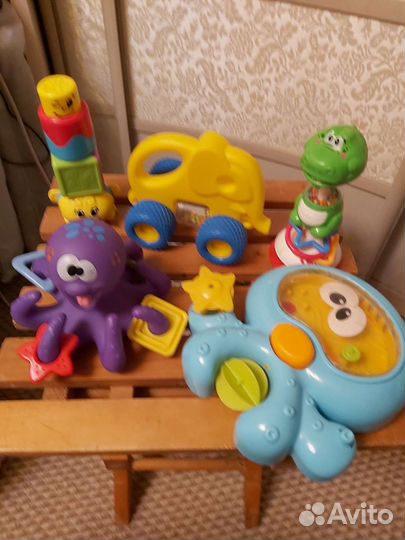 Детские развивающие игрушки от 1 года