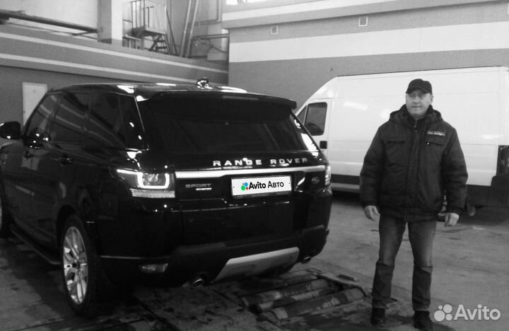 Land Rover Range Rover Sport 3.0 AT, 2017, битый, 90 000 км