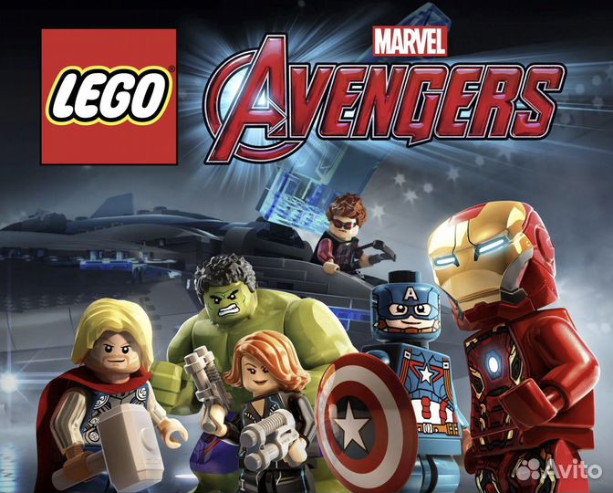 Lego Marvel Avengers Мстители (PS4) Б/У