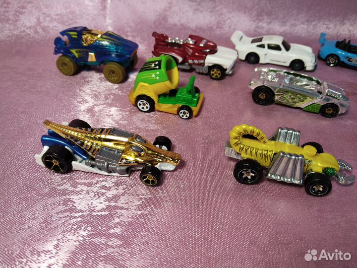 Hot Wheels 10 шт. машинки Малайзия Croc rod Hotwei