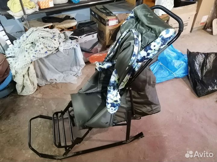 Коляска санки