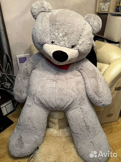 Плюшевый медведь 2 метра