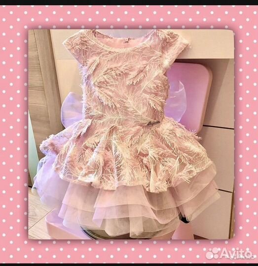 Платье для девочки 86