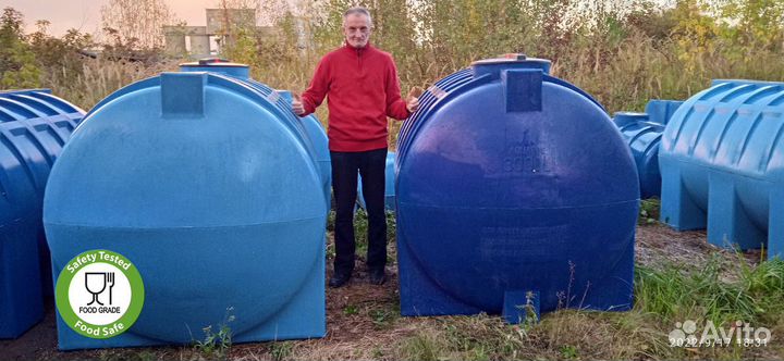 Резервуар для воды 3000 / еаэс