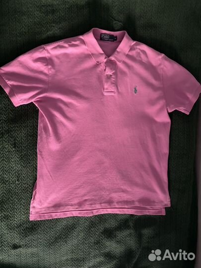 Polo ralph lauren розовая