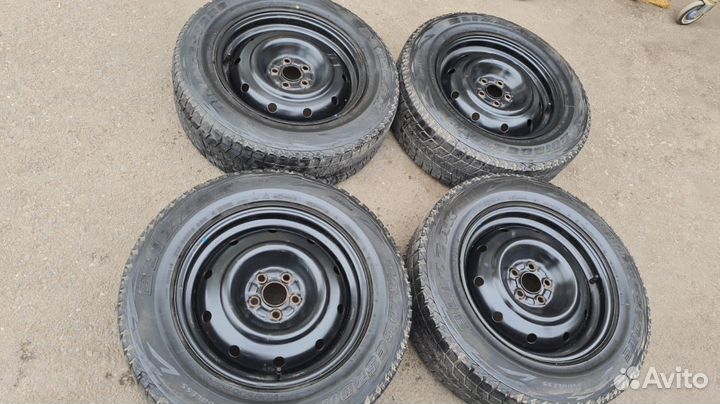 Диски штампы б-у Subaru R16 5x100 4шт подбор