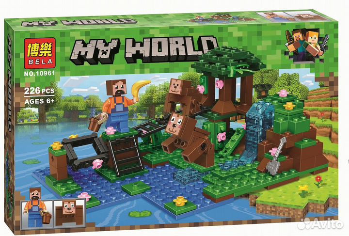 Конструктор bela Minecraft Тренировка 10961