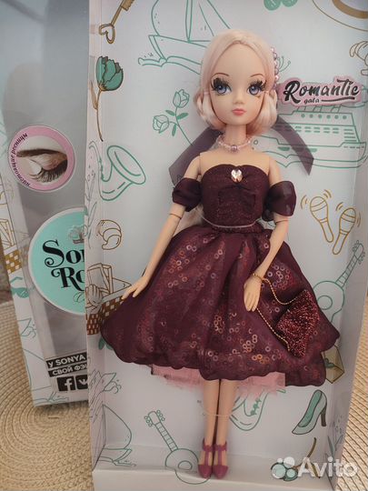 Коллекционная кукла sonya rose новая