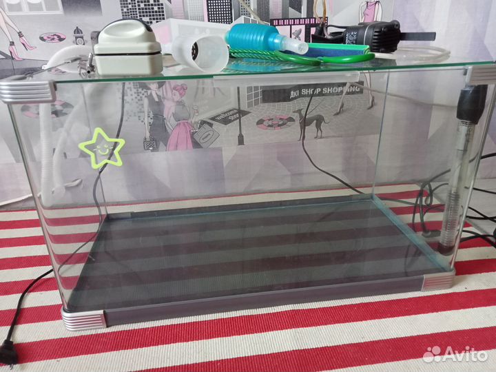 Аквариум для рыбок бу