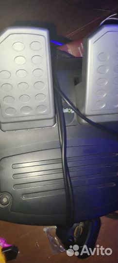 Игровой руль dialog с медалями и коробкой передач