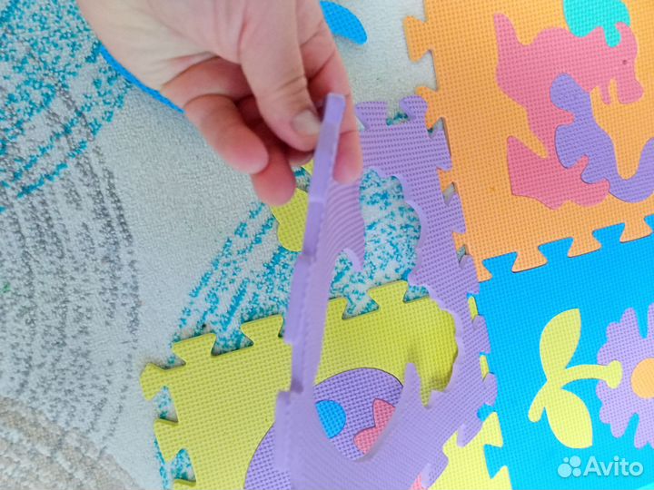 Напольный мягкий пазл
