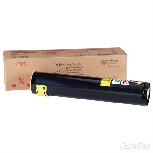 Тонер-картридж Xerox 106R00655 для Ph 7750, yellow