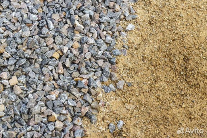 Купить гравий песое щебень с доставкой