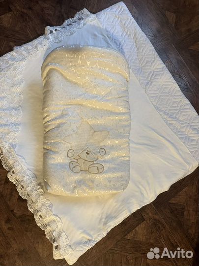 Конверт на выписку зимний с одеялом