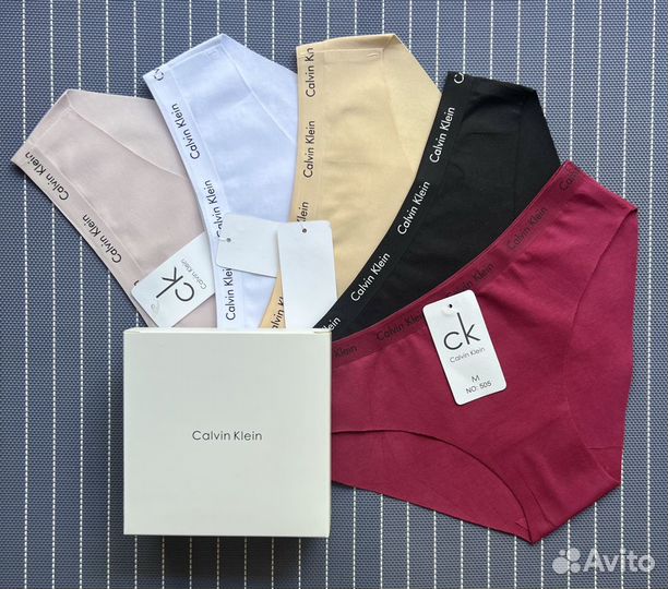 Трусы женские бесшовные Calvin Klein