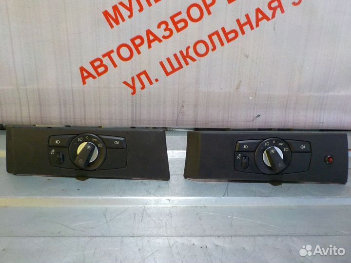 Блок управления светом фар бмв BMW 5 E60 Е60