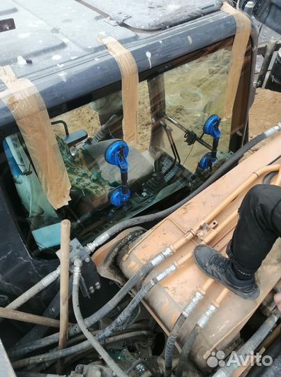 2903-1214 Стекло двери нижнее doosan Solar