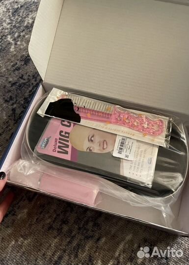 Парик блонд длинный волнистый