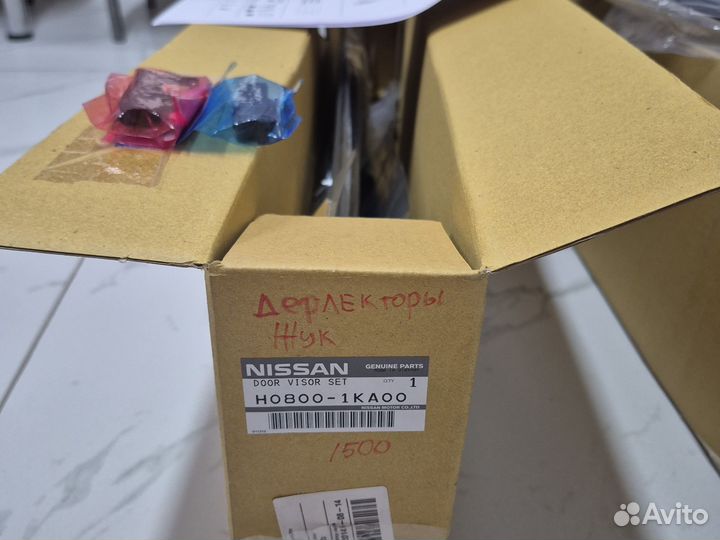 Дефлекторы боковых окон Nissan Juke