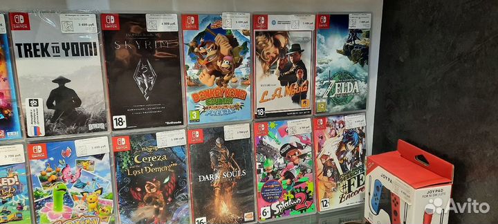 Картриджи для nintendo switch\обмен\продажа\прокат