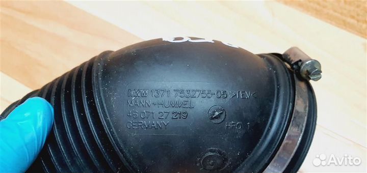 Патрубок дмрв BMW E90