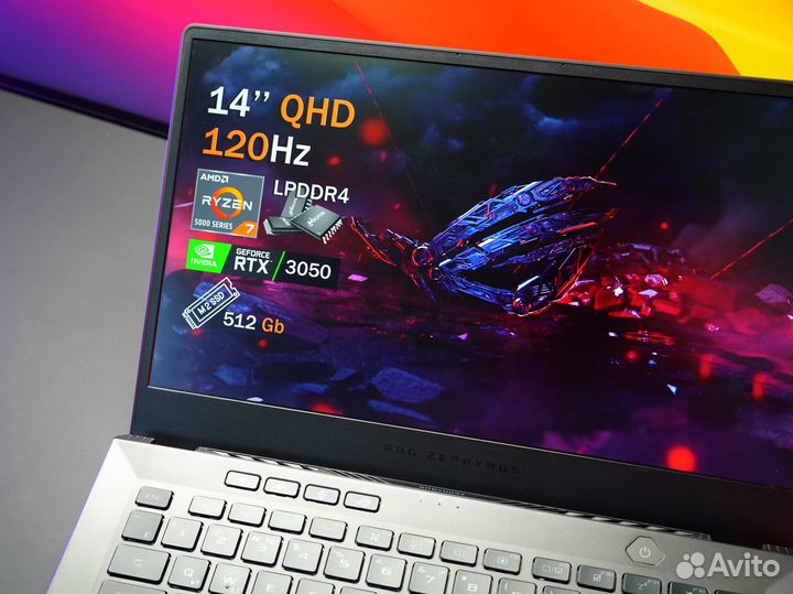 Игровой ноутбук оптом Asus ROG / MSI RTX 3050