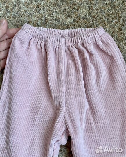 Костюм вельветовый для девочки 80 размер