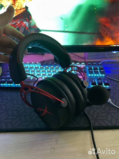 Наушники hyper x cloud alpha